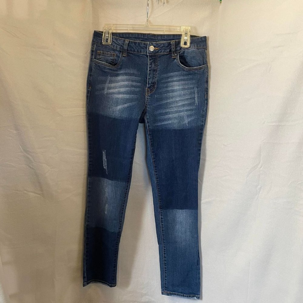 EUC Litz Two Tone Stretch Denim Jeans Size 30